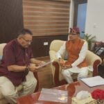केंद्रीय कृषि मंत्री गणेश जोशी ने केंद्र से कृषि विकास कार्यों में सहयोग बढ़ाने का किया अनुरोध