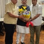 राजीव महर्षि ने कर्नाटक के मुख्यमंत्री डी.के. शिवकुमार से की शिष्टाचार भेंट, कांग्रेस की सफलता के लिए मिली शुभकामनाएं