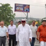 सतपाल महाराज के औचक निरीक्षण से निर्माण कार्य में आई नई तेजी